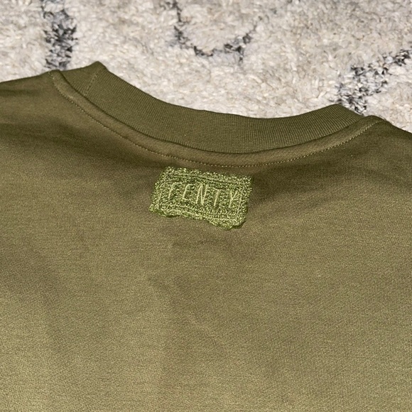 Fenty X Puma Rihanna Boho Tie sleeve Sweatshirt /Dress NWOT - Picture 6 of 14